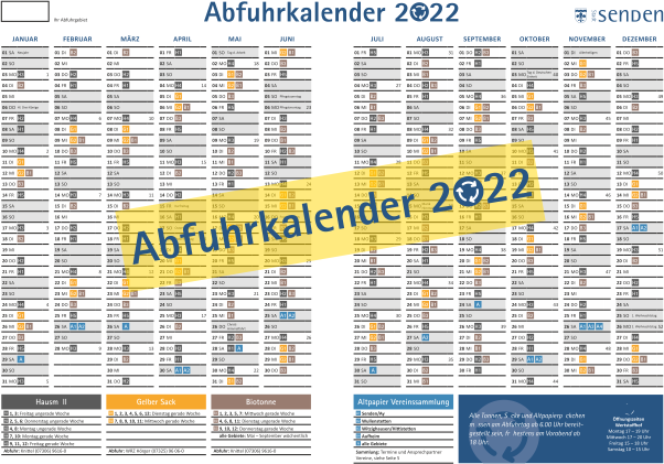 Abfuhrkalender